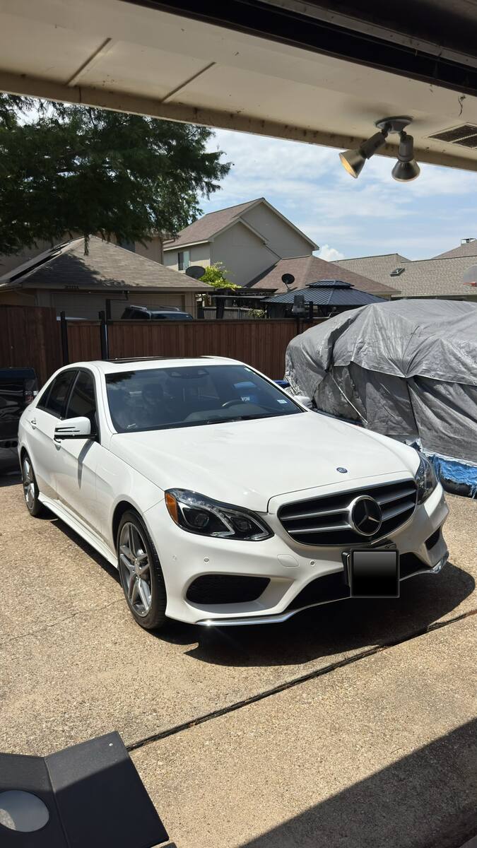 Mercedes-Benz E400 · Maintenance Detail · Carrollton TX
